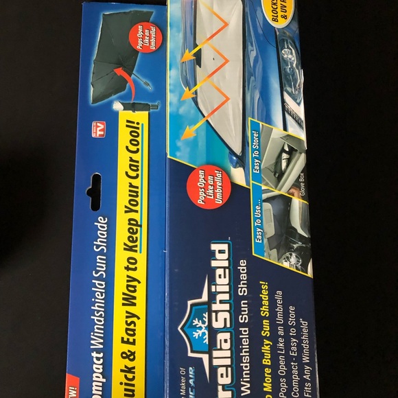 Other Ontel Brella Shield By Arctic Air Car Windshield Sun Shade Onesize 31x57 Poshmark